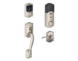 Schlage Z-Wave Touchscreen Deadbolt and Handleset Grip