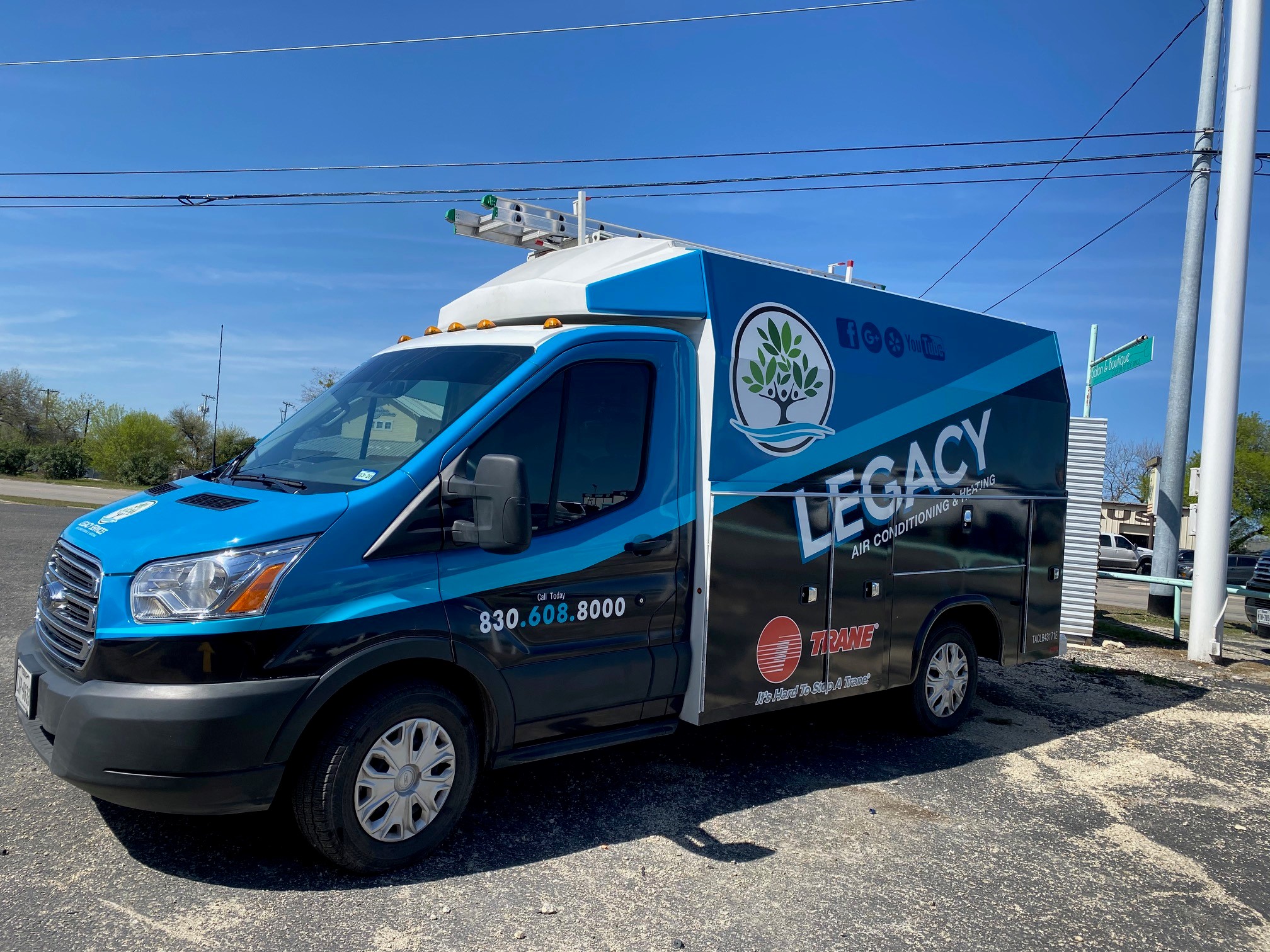 Legacy Home Services truck